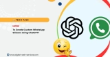 How to Create Custom WhatsApp Stickers Using ChatGPT