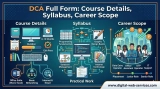 DCA Full Form: Meaning, Course Details, Syllabus, and Career Scope
