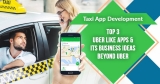Development of Taxi Apps: Top 3 Uber-like Apps & Beyond Uber’s Company Ideas