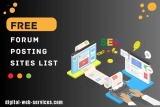 Forum Submission Sites List 2026