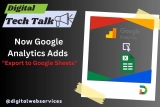 Now Google Analytics Report Export to Google Sheets