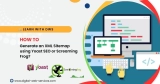 How to Generate an XML Sitemap using Yoast SEO or Screaming Frog