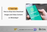 How to Stop Auto Download Images and Video Content on Whatsapp?