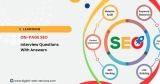 On-page SEO Interview Questions and Answers With Examples