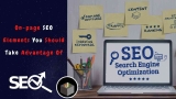On-page SEO Elements You Should Take Advantage Of