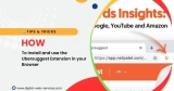 How to Install and use the Ubersuggest Extension in your Browser