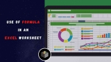 Use of Formula in an Excel Worksheet