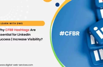 why we use cfbr hastags in linkedin